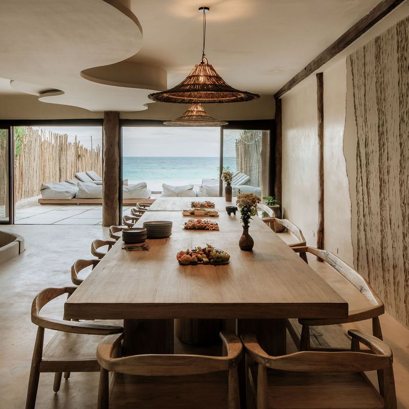 Beachfront Villa in Tulum