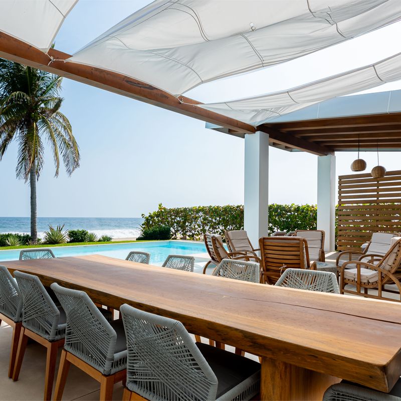 Beachfront Villa in Puerto Escondido