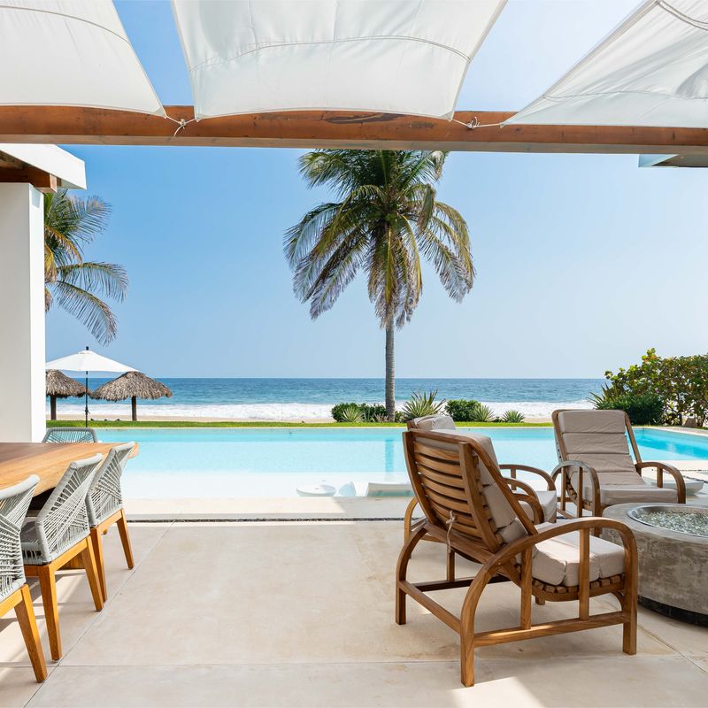 Beachfront Villa in Puerto Escondido