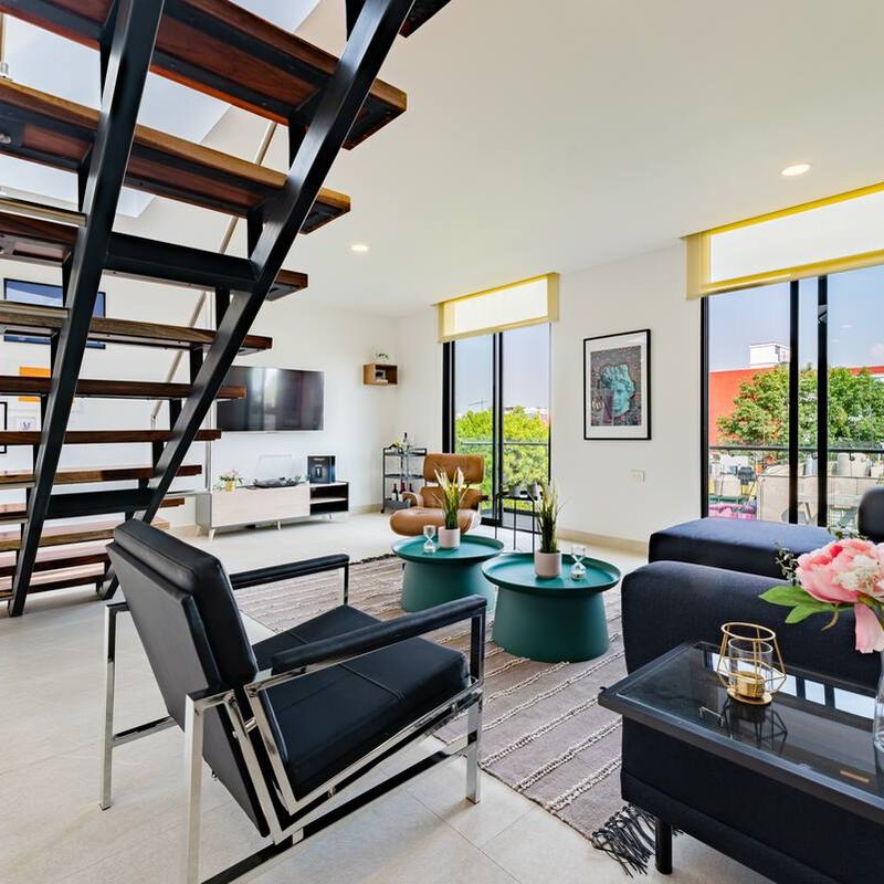 Large Penthouse in Condesa