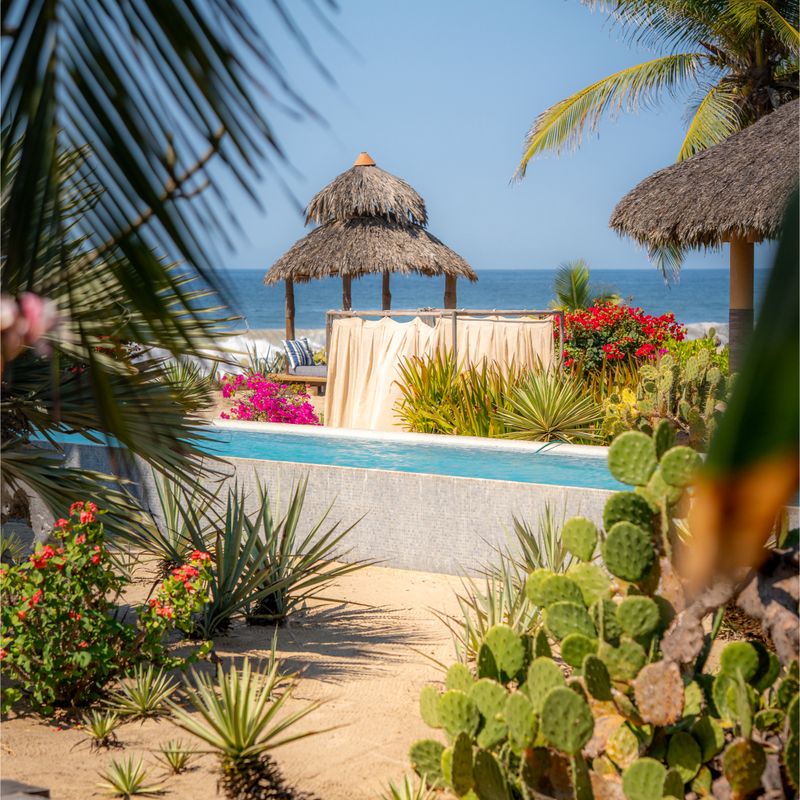 Beachfront Home in Puerto Escondido