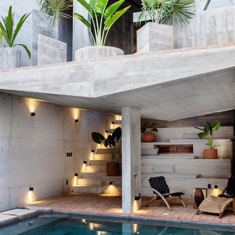 Brutalist Home in La Punta