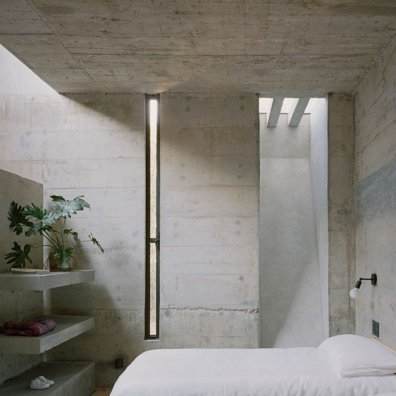 Brutalist Home in Mountains Outside CDMX