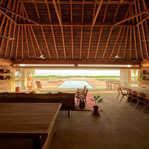 Beachfront Home in Casa Wabi