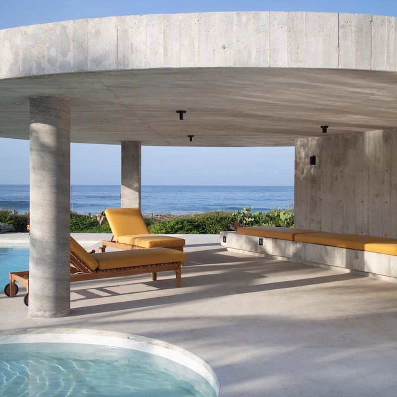 Brutalist Home in El Venado