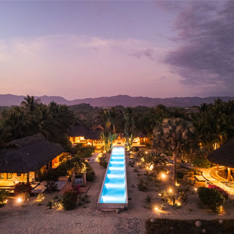 Beachfront Home in Puerto Escondido