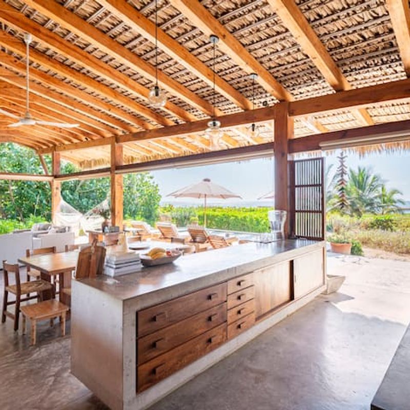 Beachfront Villa in Casa Wabi Area