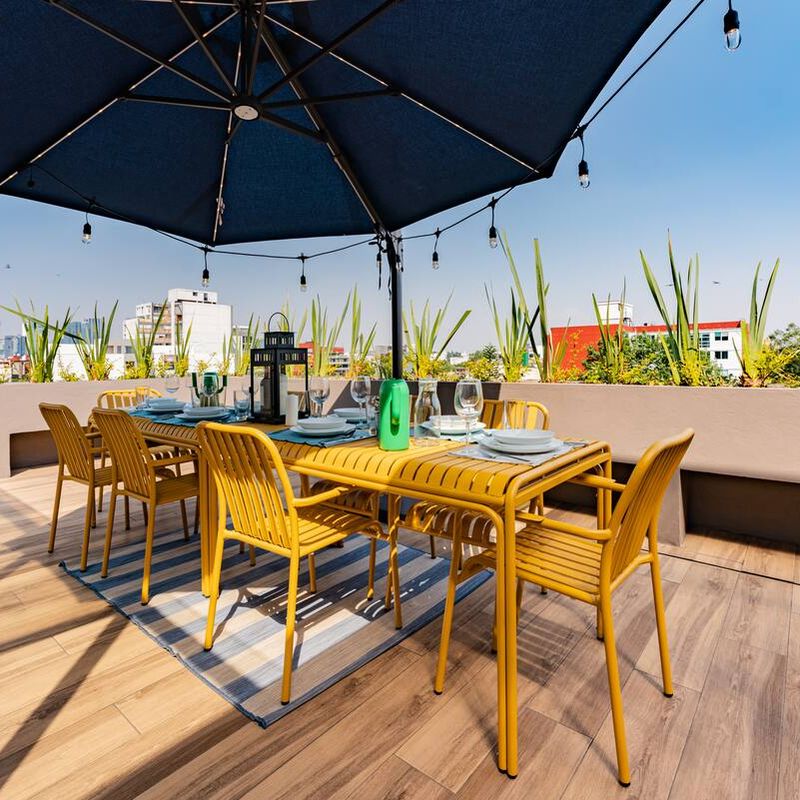 Large Penthouse in Condesa