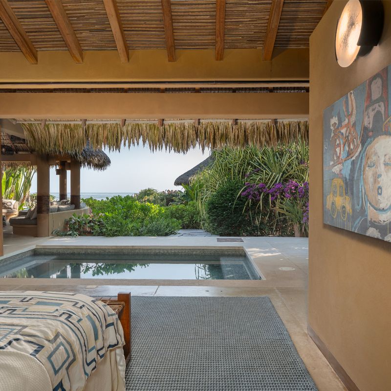 Beachfront Home in Puerto Escondido