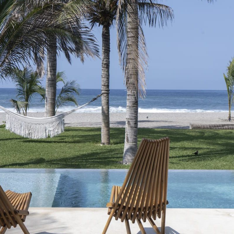 Oceanfront Home in La Barra de Colotepec