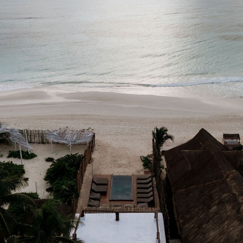Beachfront Villa in Tulum