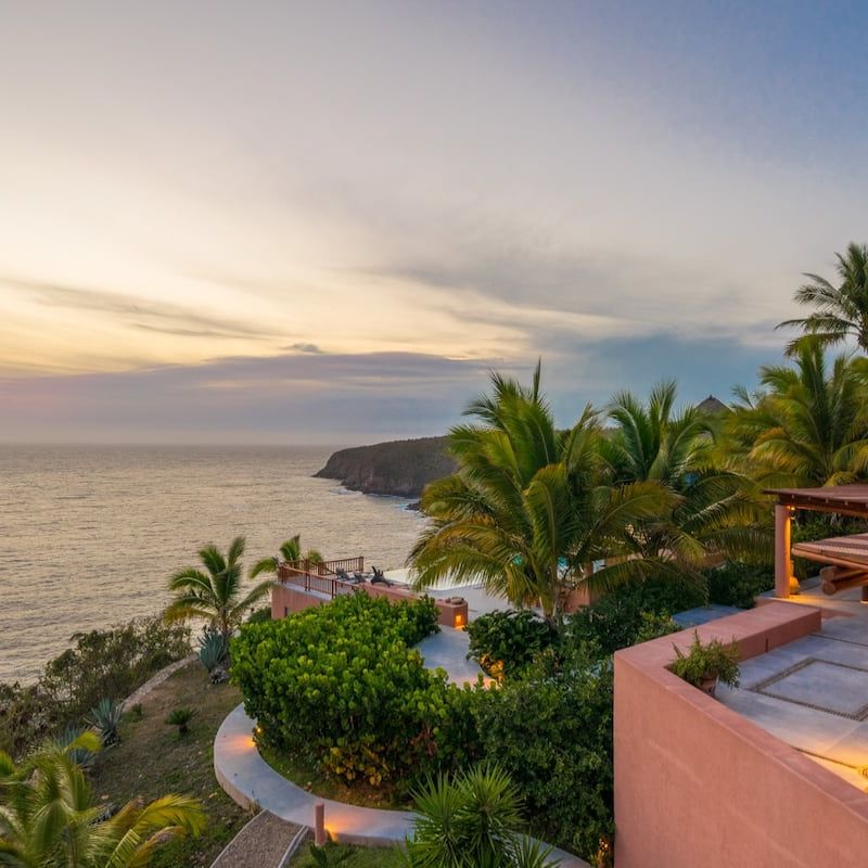 Cliffside Villa in Careyes