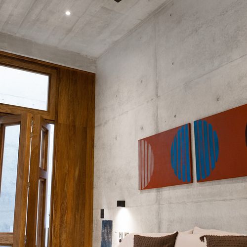 Brutalist Home in La Punta