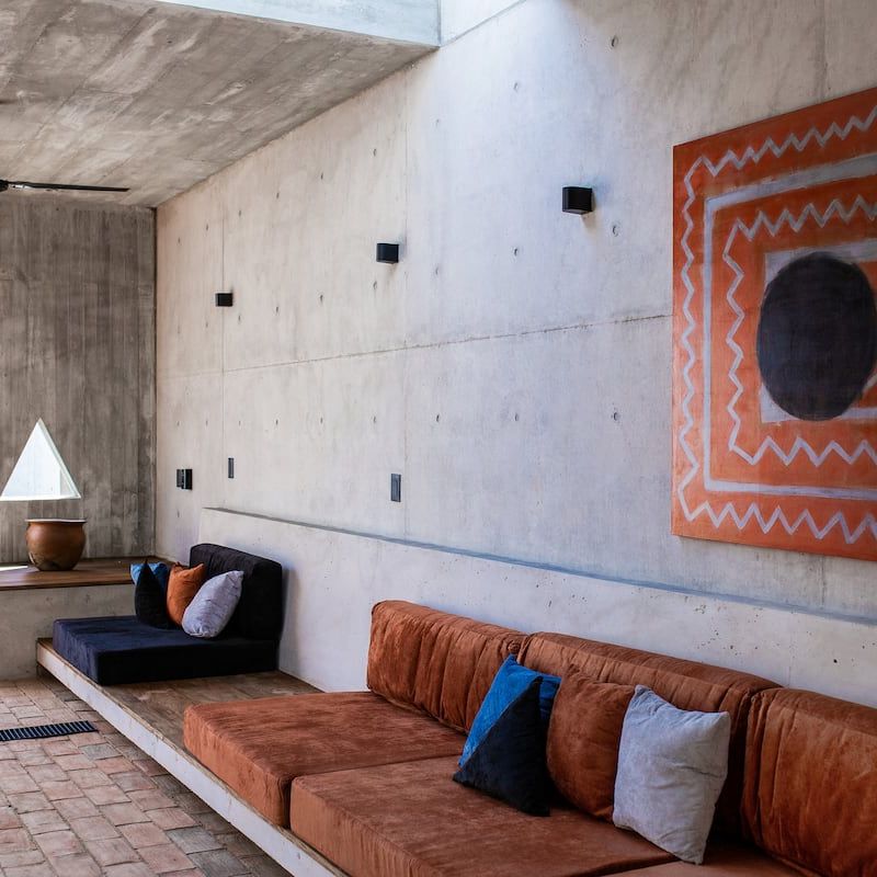Brutalist Home in La Punta