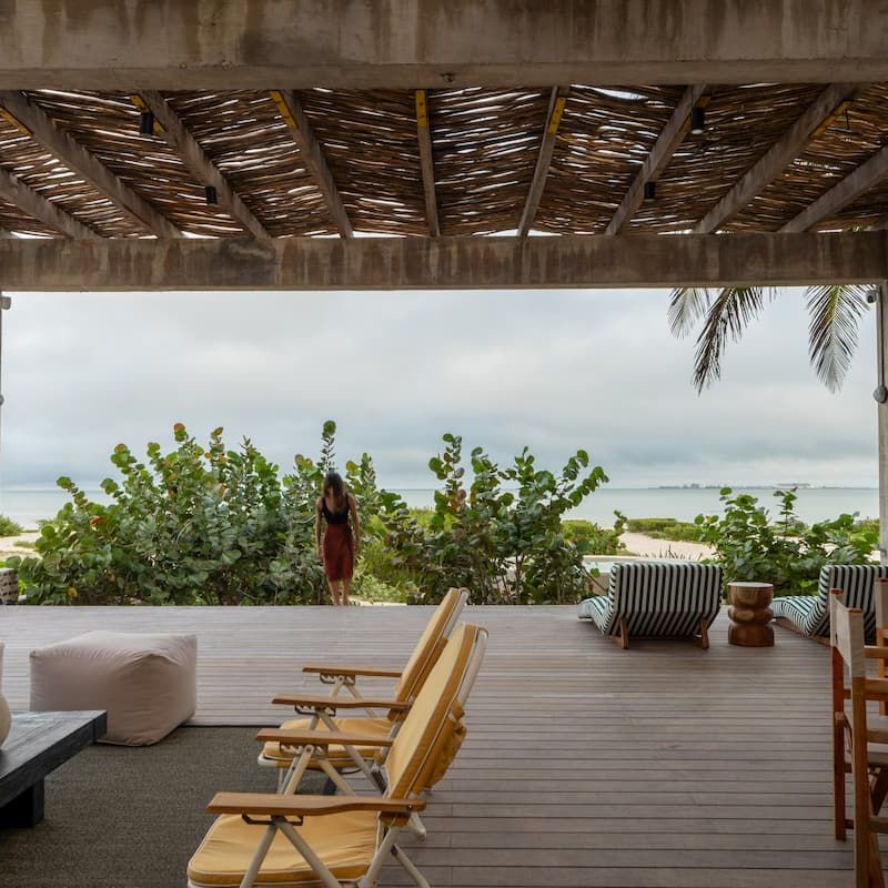 Beachfront Cabana in Progreso