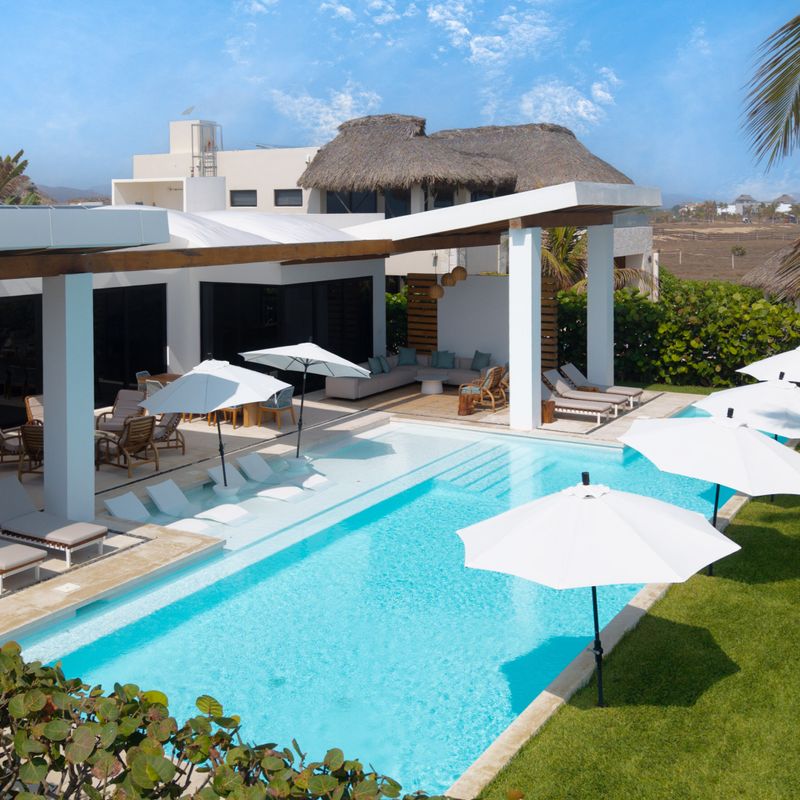 Beachfront Villa in Puerto Escondido