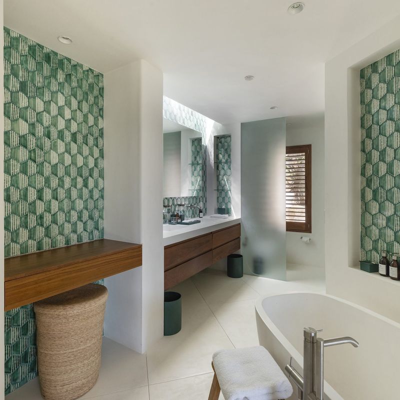 Pink Cliffside Villa in Careyes