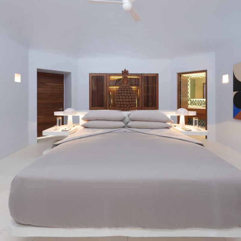 Pink Cliffside Villa in Careyes