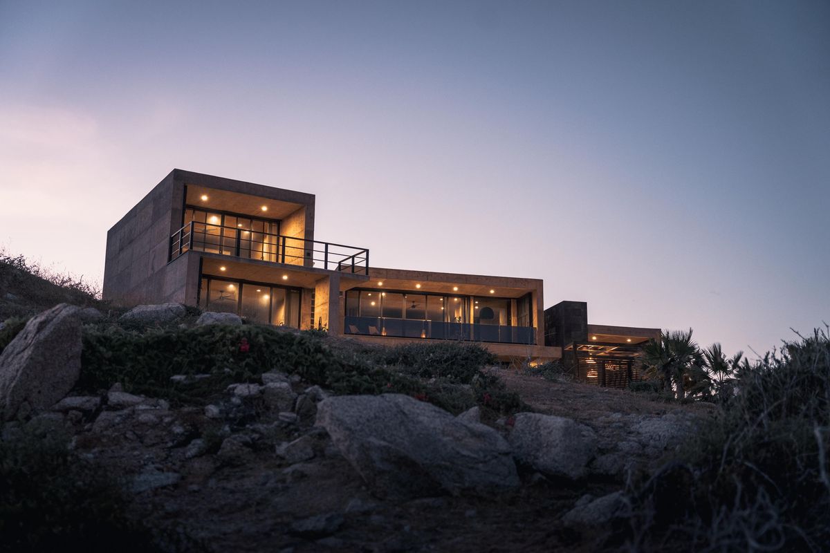 Brutalist Home in East Cape