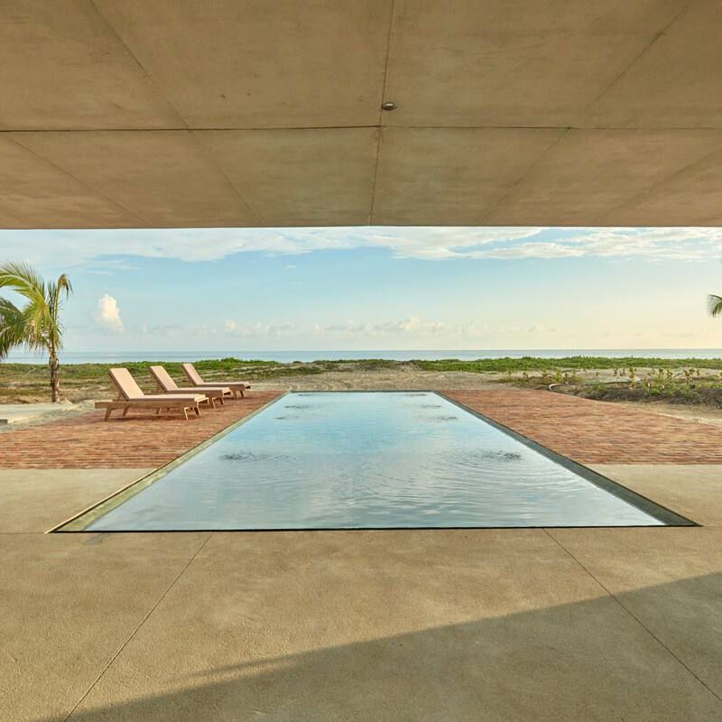 Beachfront Home in Casa Wabi