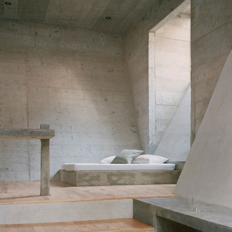 Brutalist Home in Mountains Outside CDMX