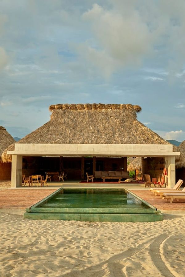 Beachfront Home in Casa Wabi