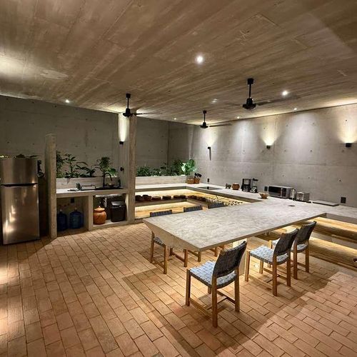 Brutalist Home in La Punta