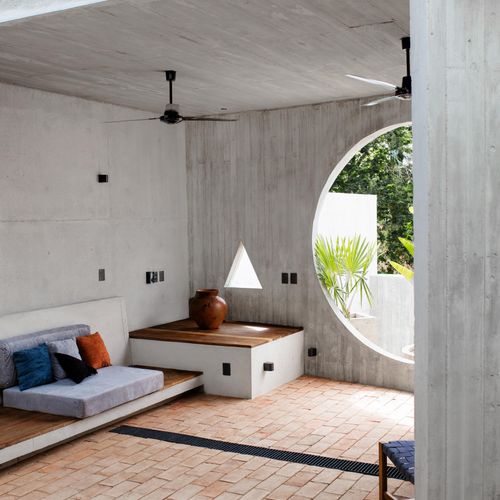 Brutalist Home in La Punta