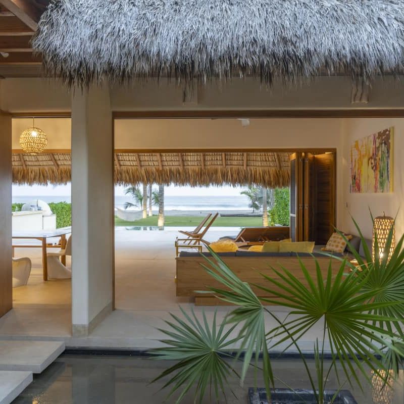 Oceanfront Home in La Barra de Colotepec
