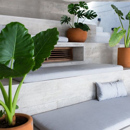 Brutalist Home in La Punta