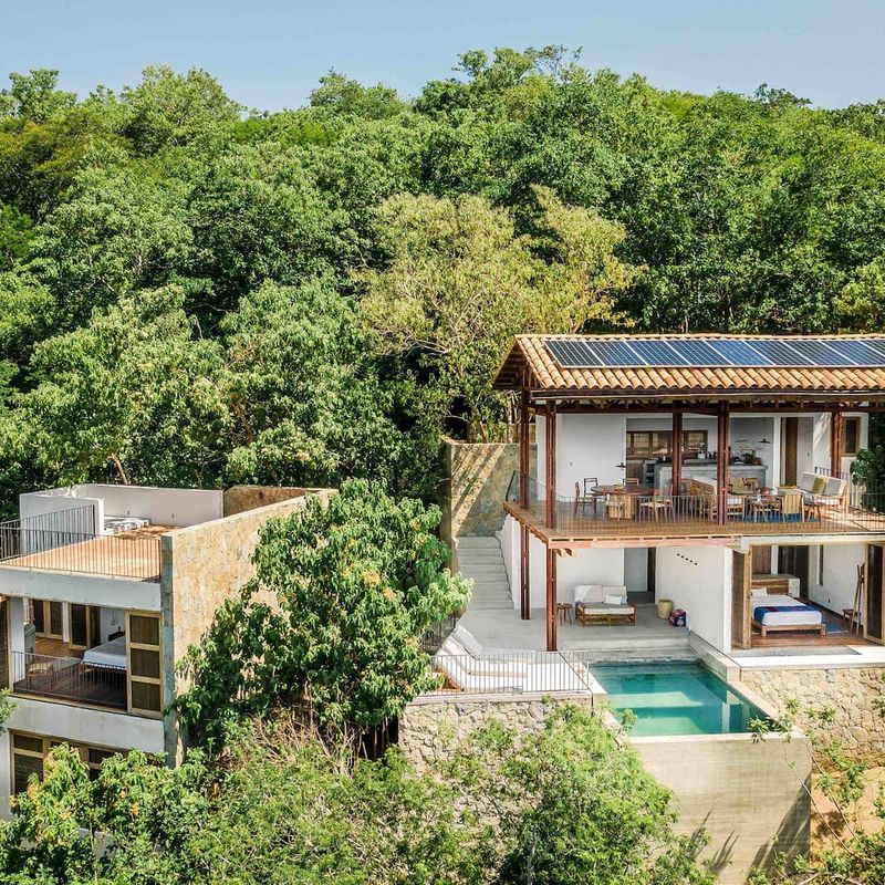 Cliffside Home in Mazunte