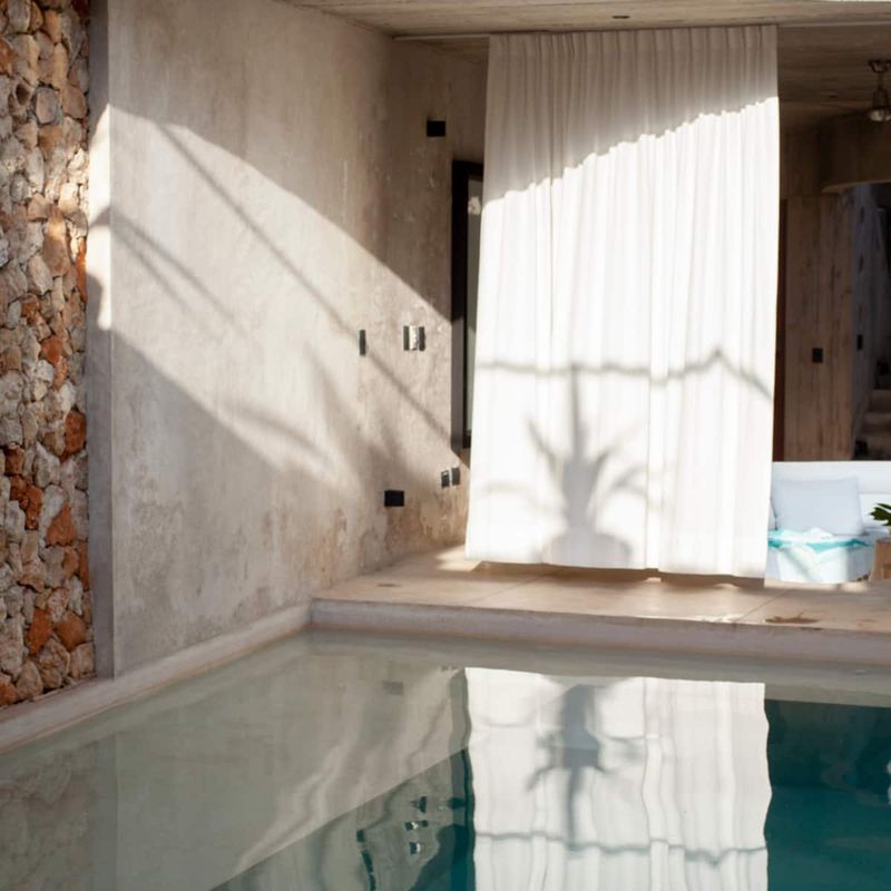 Brutalist Home in Merida