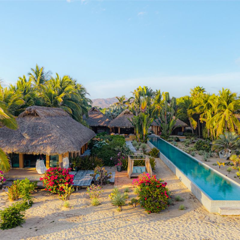 Beachfront Home in Puerto Escondido