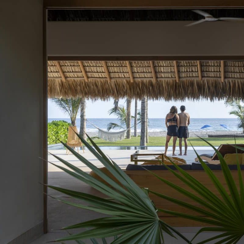 Oceanfront Home in La Barra de Colotepec