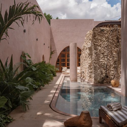 Pink Home in Merida