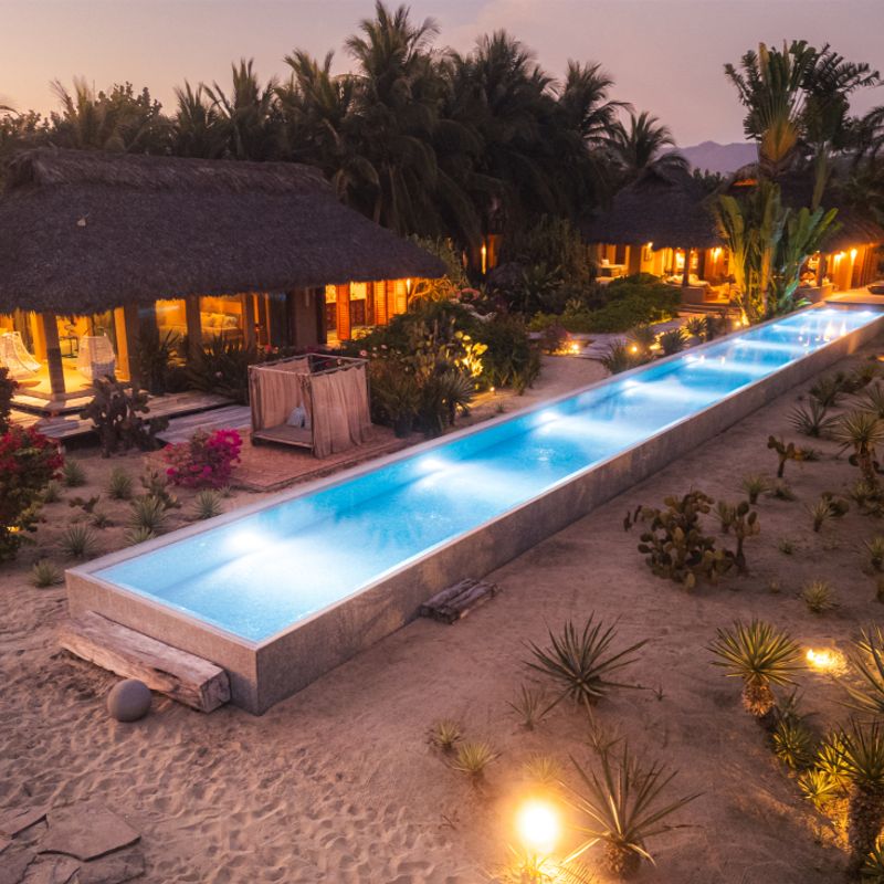 Beachfront Home in Puerto Escondido