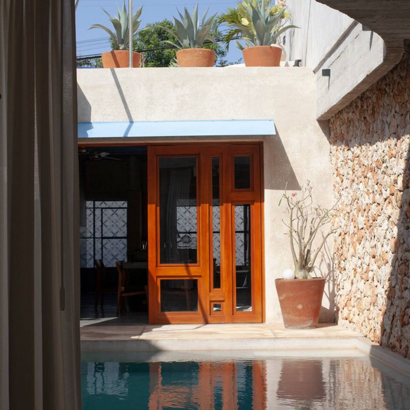 Brutalist Home in Merida