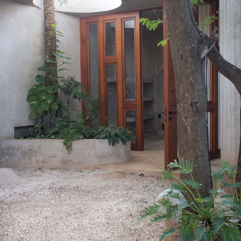 Brutalist Home in Merida