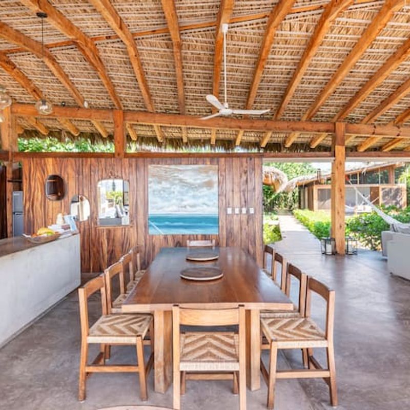 Beachfront Villa in Casa Wabi Area