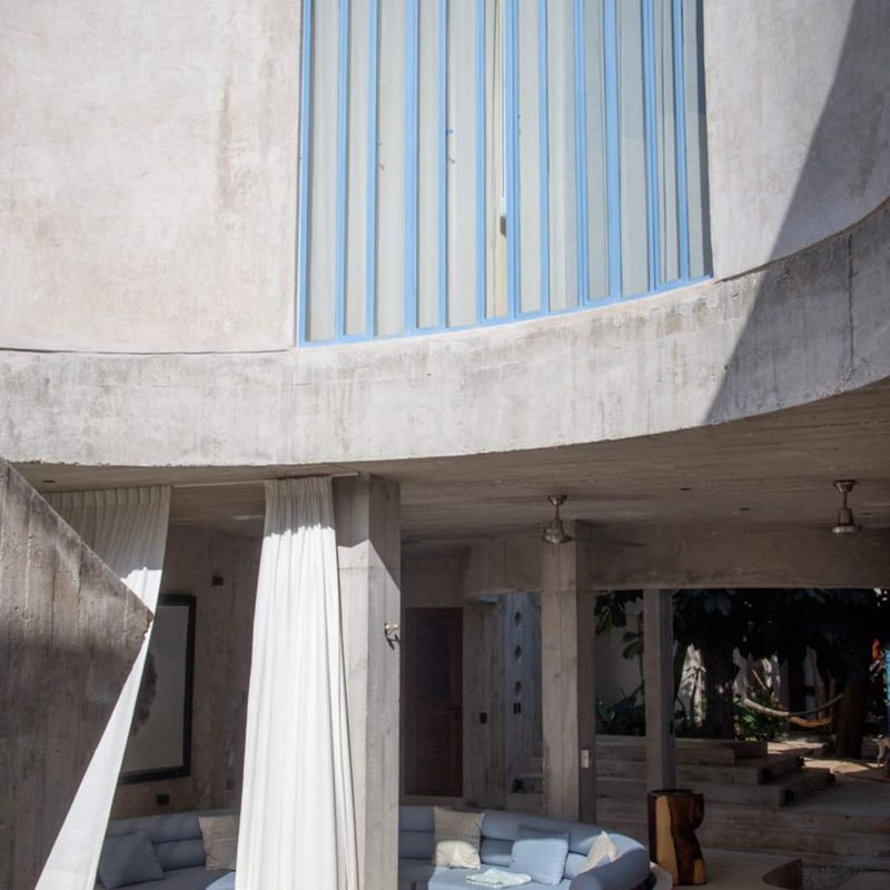 Brutalist Home in Merida