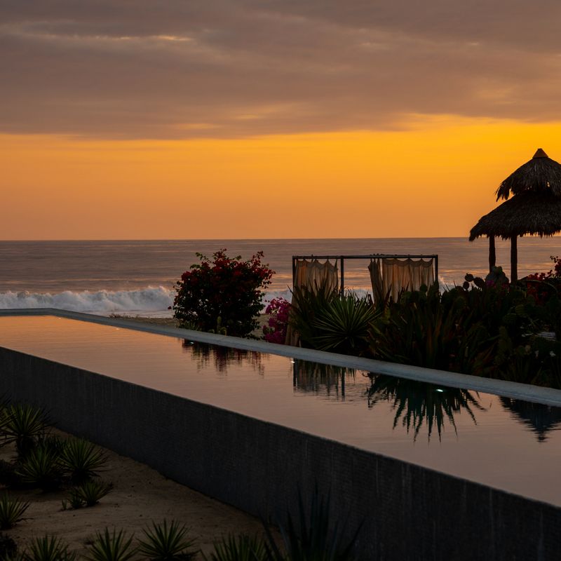 Beachfront Home in Puerto Escondido