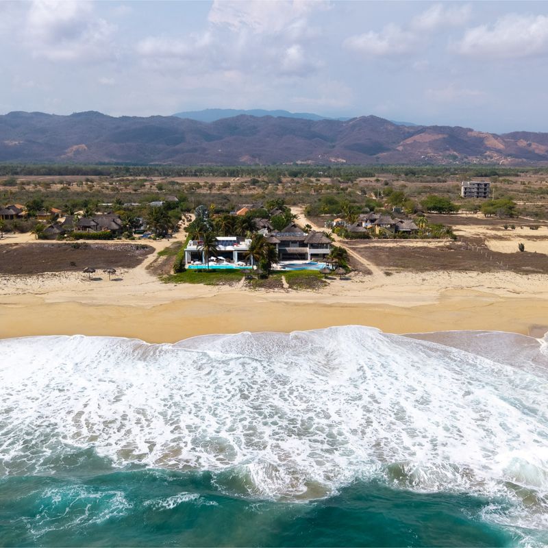 Beachfront Villa in Puerto Escondido