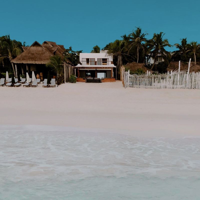 Beachfront Villa in Tulum