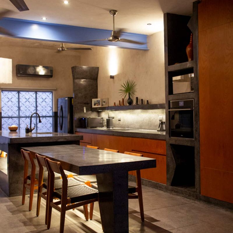 Brutalist Home in Merida