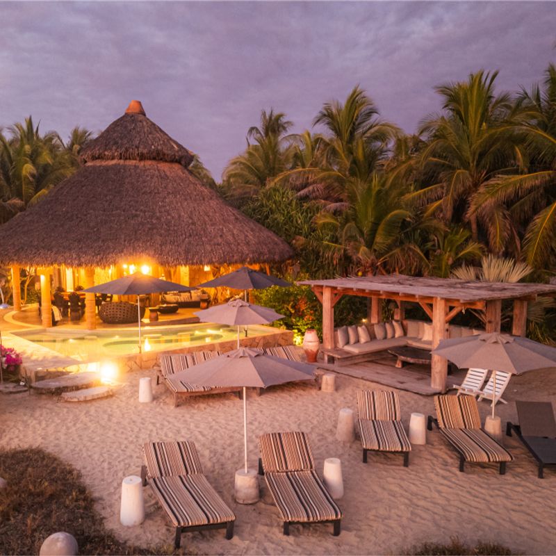 Beachfront Home in Puerto Escondido