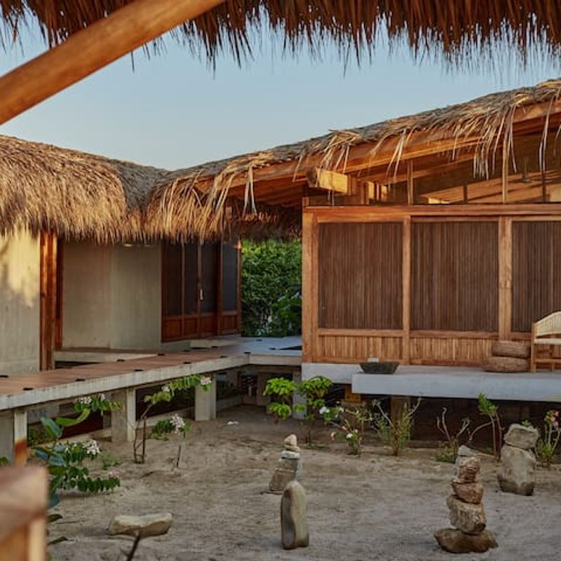 Beachfront Villa in Casa Wabi Area