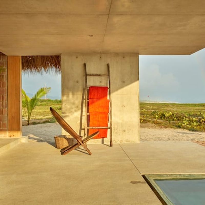 Beachfront Home in Casa Wabi Area