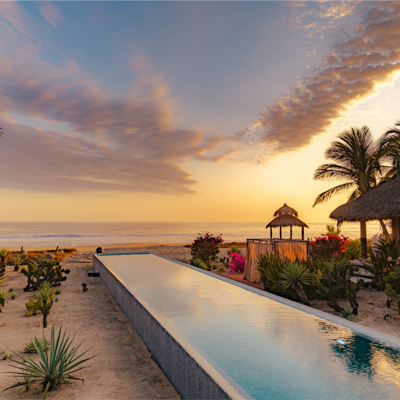 Beachfront Home in Puerto Escondido