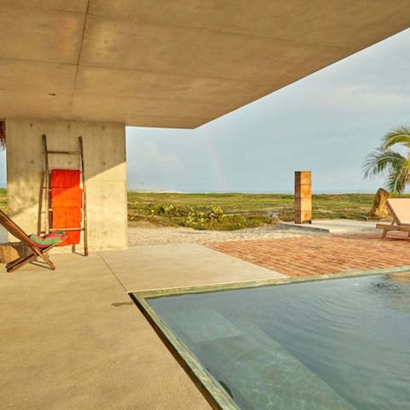 Beachfront Home in Casa Wabi Area