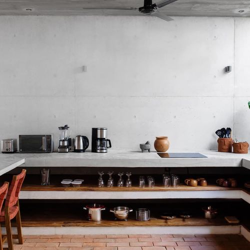 Brutalist Home in La Punta